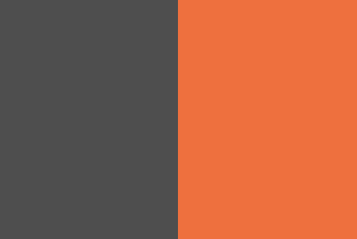Charcoal/Neon Orange