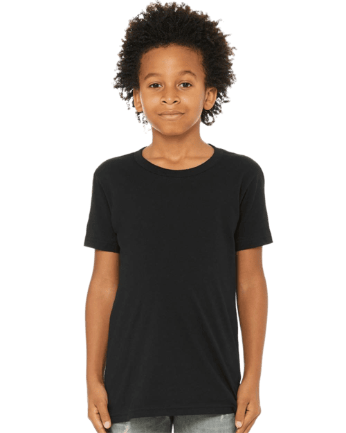 Bella + Canvas - Youth T-shirt Black