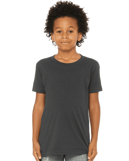 Bella + Canvas - Youth T-shirt Dark Grey