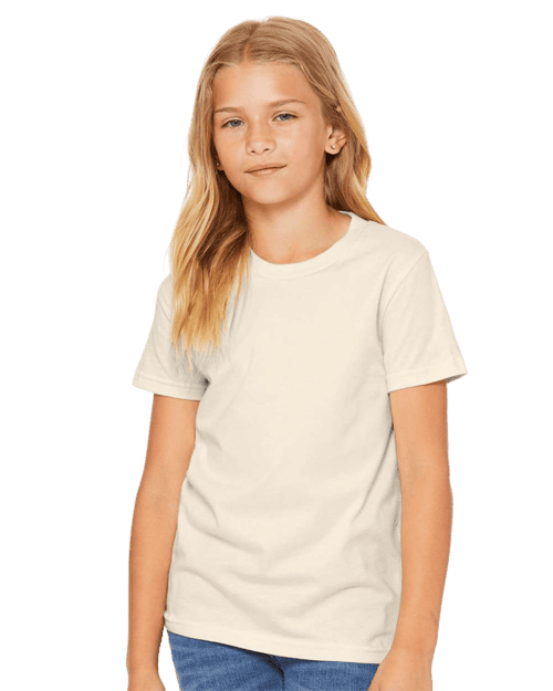 Bella + Canvas - Youth T-shirt Natural