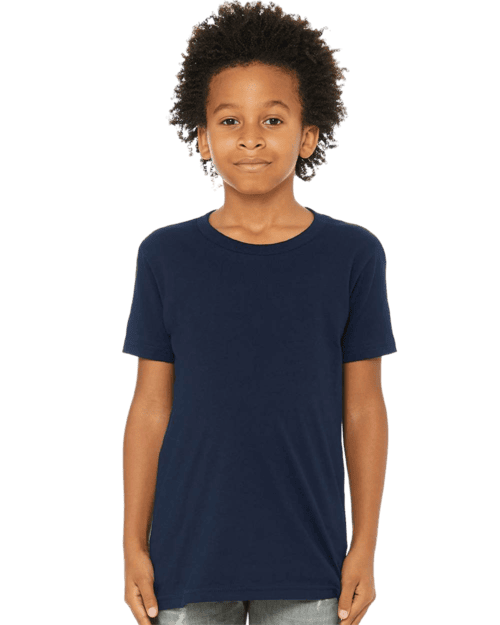 Bella + Canvas - Youth T-shirt Navy