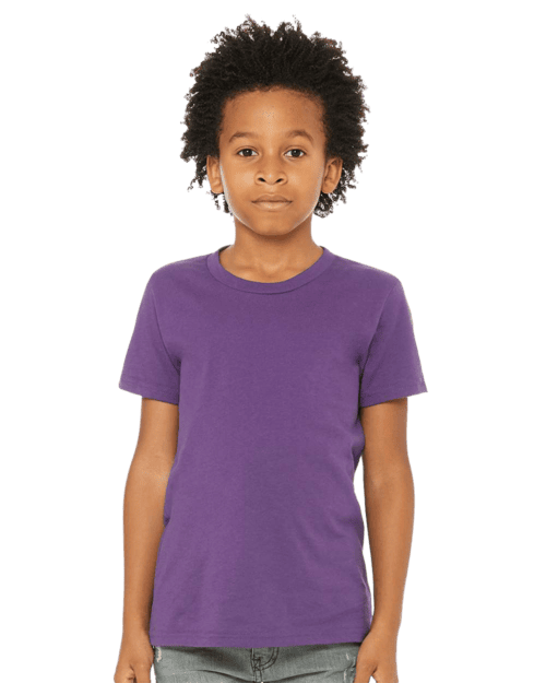 Bella + Canvas - Youth T-shirt Royal Purple