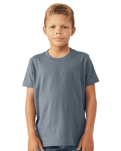 Bella + Canvas - Youth T-shirt Steel Blue