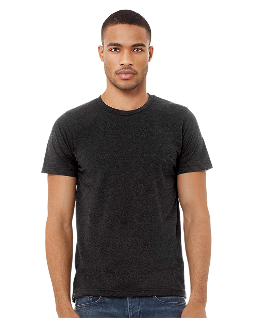 Bella + Canvas 3413 - Triblend T-shirt Charcoal Black