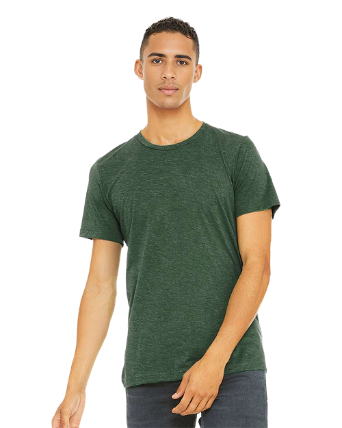 Bella + Canvas 3413 - Triblend T-shirt Grass Green