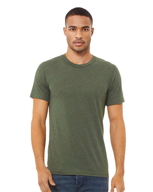 Bella + Canvas 3413 - Triblend T-shirt Military Green