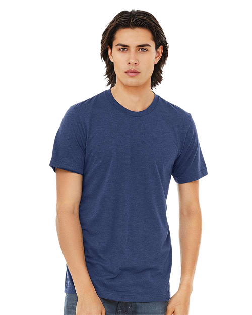 Bella + Canvas 3413 - Triblend T-shirt Navy