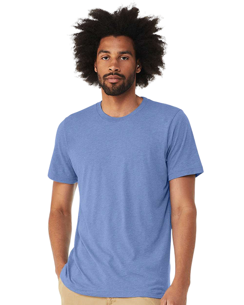 Bella + Canvas 3413 - Triblend T-shirt Solid Blue
