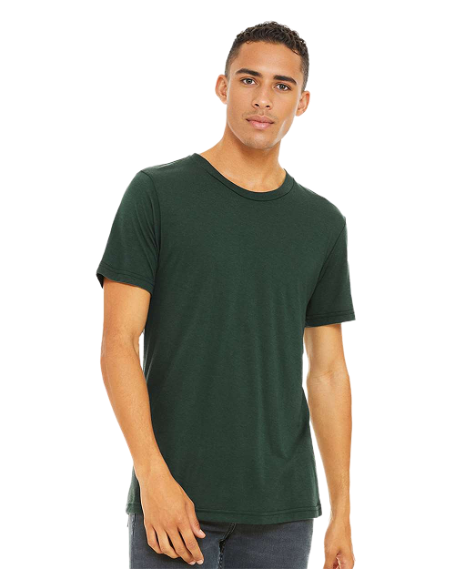 Bella + Canvas 3413 - Triblend T-shirt Solid Forest