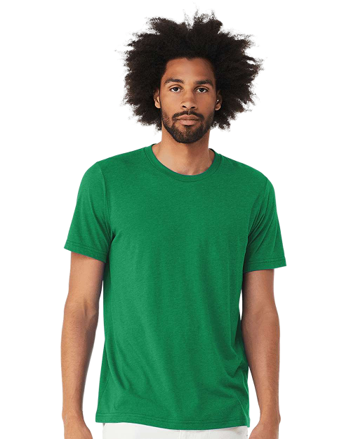 Bella + Canvas 3413 - Triblend T-shirt Solid Kelly