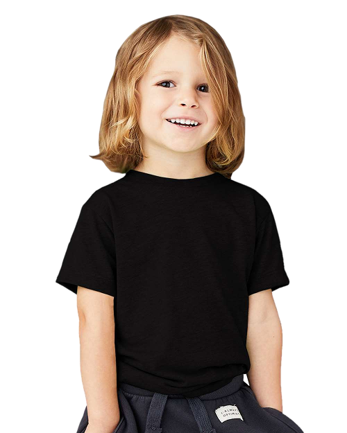 Bella + Canvas 3413T - Toddler Triblend T-shirt Solid Black