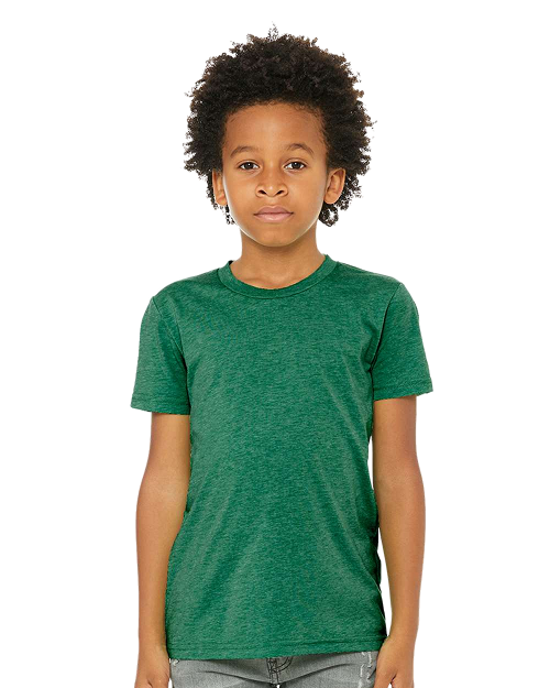 Bella + Canvas 3413y - Youth Triblend T-shirt Kelly