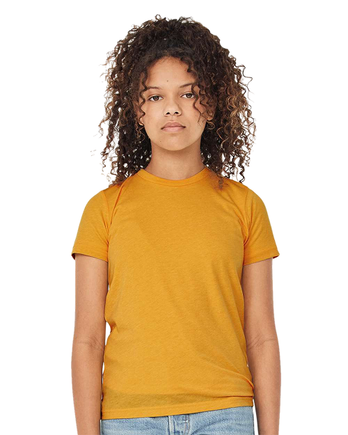 Bella + Canvas 3413y - Youth Triblend T-shirt Mustard