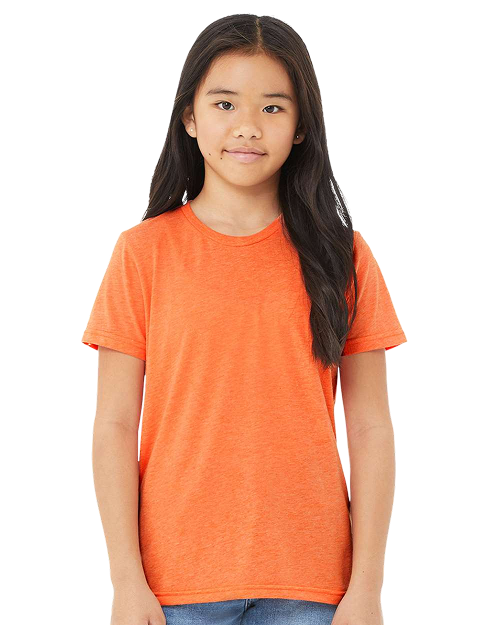 Bella + Canvas 3413y - Youth Triblend T-shirt Orange