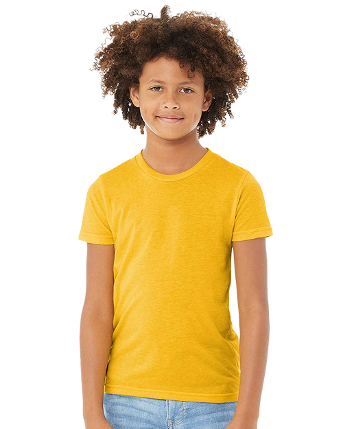 Bella + Canvas 3413y - Youth Triblend T-shirt Yellow Gold