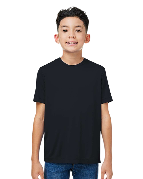 CORE365 CE10Y - Youth Performance T-shirt Black