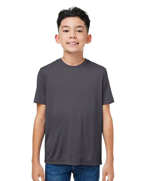 CORE365 CE10Y - Youth Performance T-shirt Carbon