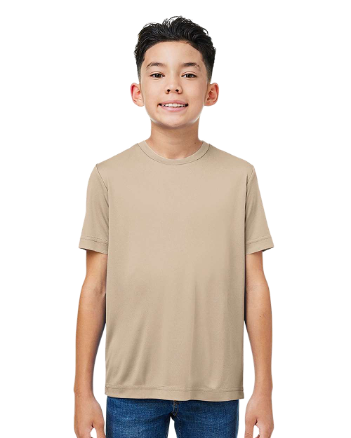 CORE365 CE10Y - Youth Performance T-shirt Stone