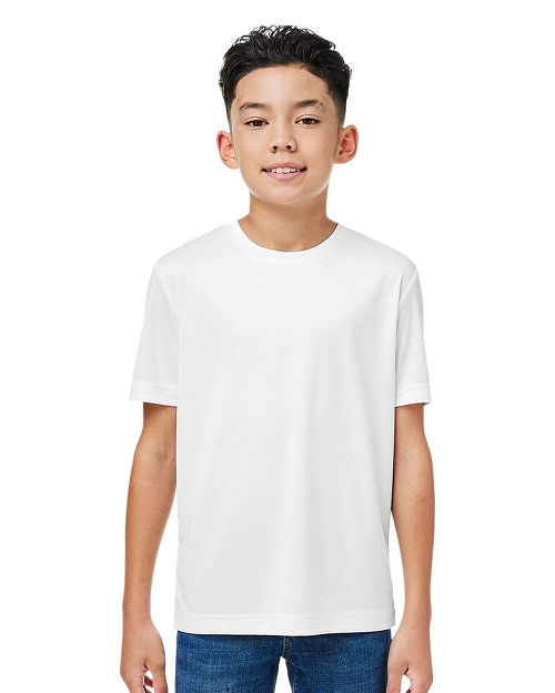 CORE365 CE10Y - Youth Performance T-shirt White