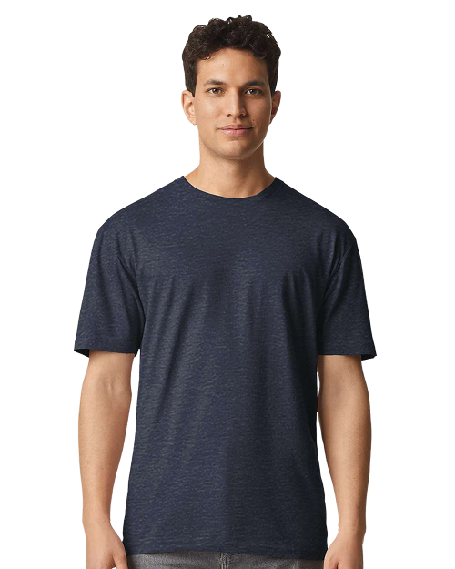 Gildan 3000 - Light Cotton T-shirt Heather Navy