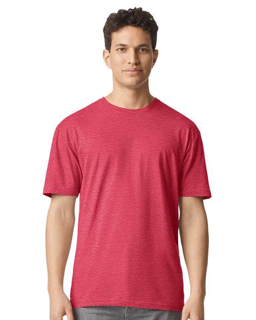 Gildan 3000 - Light Cotton T-shirt Heather Red