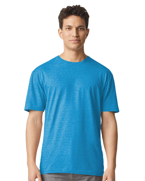 Gildan 3000 - Light Cotton T-shirt Heather Sapphire