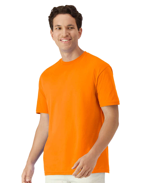 Gildan 3000 - Light Cotton T-shirt Safety Orange