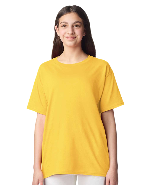 Gildan 3000B - Youth Light Cotton T-shirt Daisy