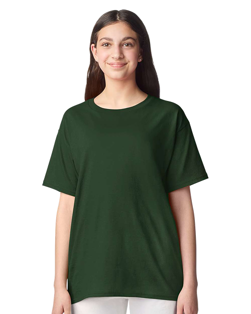 Gildan 3000B - Youth Light Cotton T-shirt Forest Green