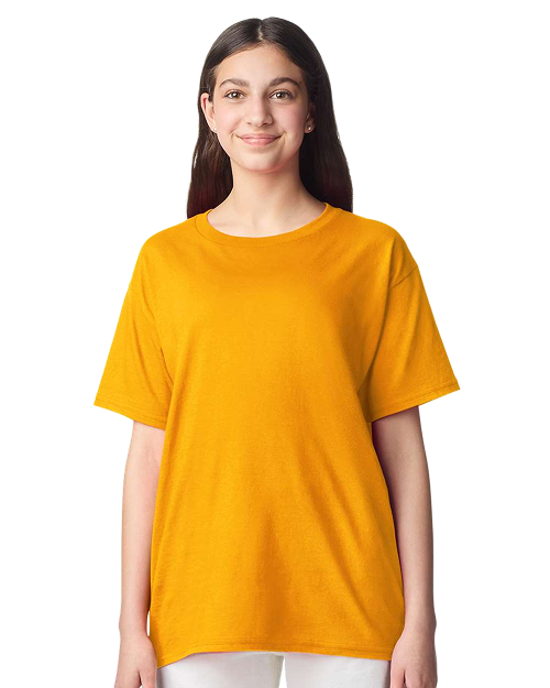 Gildan 3000B - Youth Light Cotton T-shirt Gold