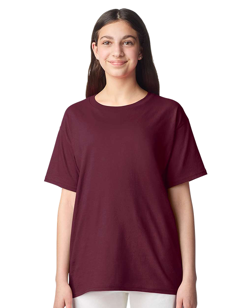 Gildan 3000B - Youth Light Cotton T-shirt Maroon