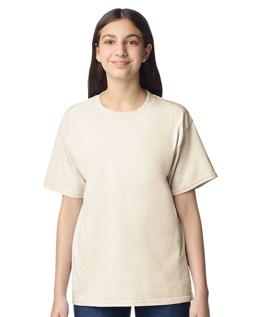 Gildan 3000B - Youth Light Cotton T-shirt Natural