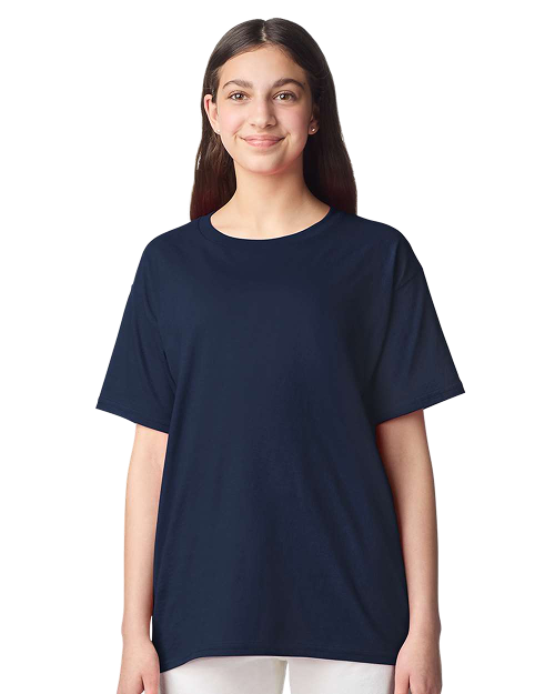 Gildan 3000B - Youth Light Cotton T-shirt Navy