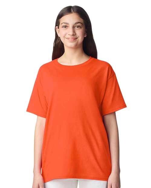 Gildan 3000B - Youth Light Cotton T-shirt Orange