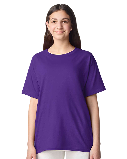 Gildan 3000B - Youth Light Cotton T-shirt Purple