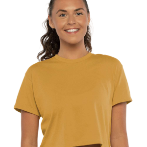 Next Level 1580 - Women's Crop Top Antique Gold