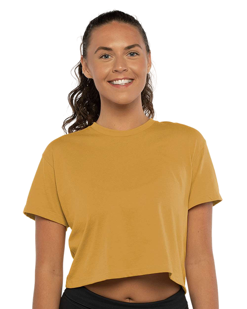 Next Level 1580 - Women's Crop Top Antique Gold