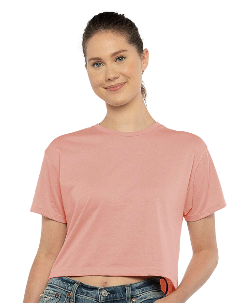 Next Level 1580 - Women's Crop Top Desert Pink