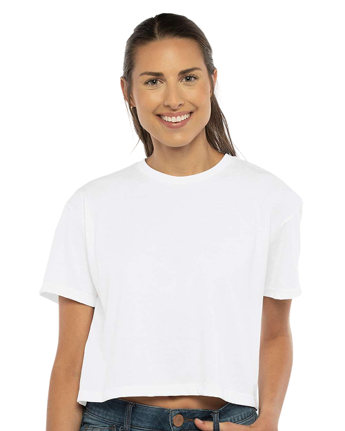 Next Level 1580 - Women's Crop Top White