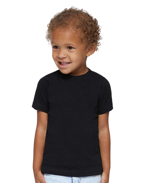 Rabbit Skins 3321 - Toddler T-shirt Black