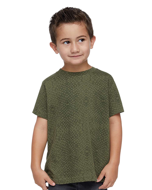 Rabbit Skins 3321 - Toddler T-shirt Green Reptile