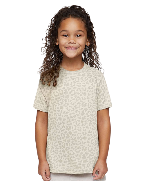 Rabbit Skins 3321 - Toddler T-shirt Natural Leopard