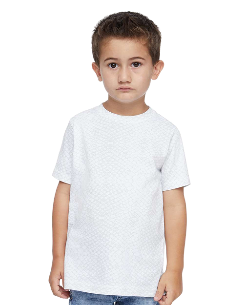 Rabbit Skins 3321 - Toddler T-shirt White Reptile
