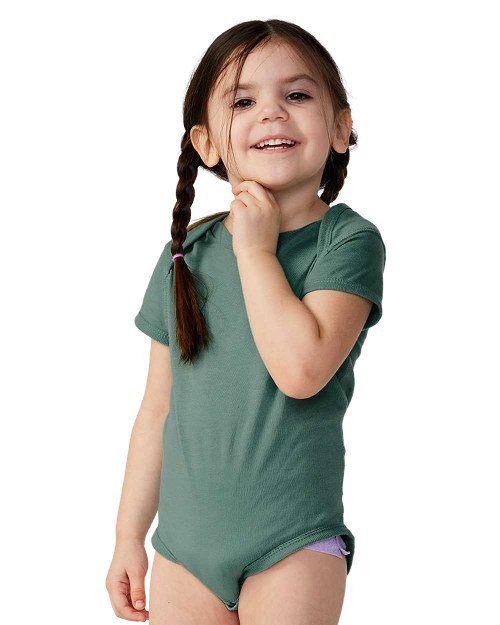 Rabbit Skins 4424 - Infant Bodysuit Basil