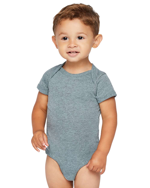Rabbit Skins 4424 - Infant Bodysuit Ice Blackout