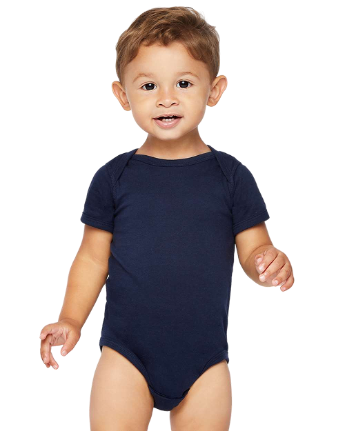 Rabbit Skins 4424 - Infant Bodysuit Navy