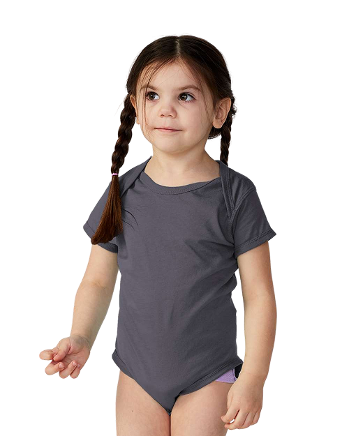 Rabbit Skins 4424 - Infant Bodysuit Slate