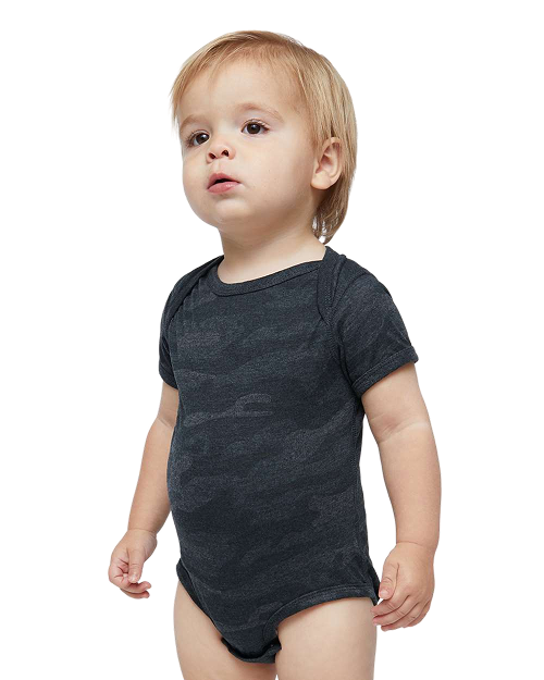 Rabbit Skins 4424 - Infant Bodysuit Storm Camo