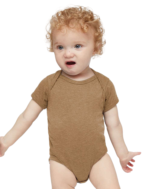 Rabbit Skins 4424 - Infant Bodysuit Vintage Coyote Brown