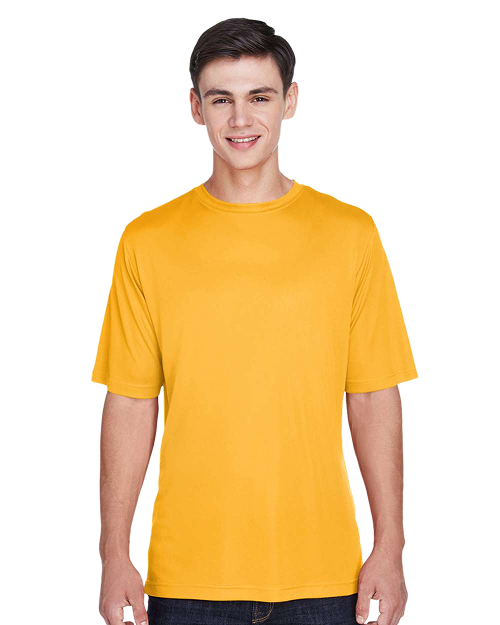 Team 365 - Unisex Performance T-shirt Sport Athletic Gold